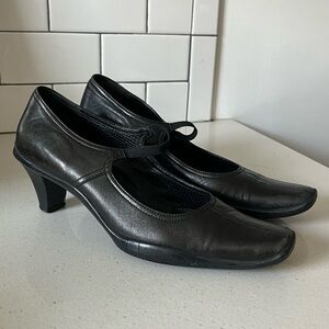 Prada Black Leather Mary Jane’s
